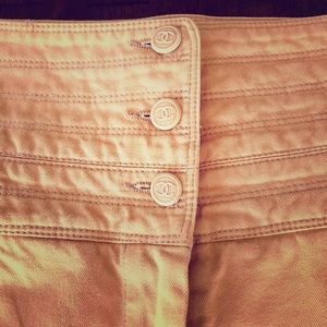 Vintage CHANEL cinched waist pencil skirt